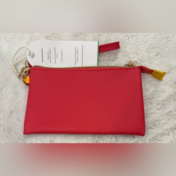 DOMAT Wristlet Clutch Purse,Cute Small Pouch Clutch Wristlet for keys/charms. - Picture 3 of 4